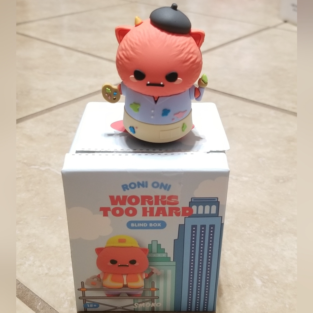 Smoko Roni Oni Works Too Hard Series: Artiste Roni Vinyl Figure